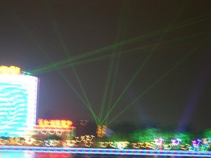 The light and sound show