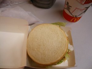 Big Mac - with roll on upside down