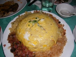 Chief Fried Rice - wrapped in egg
