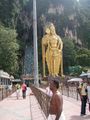 Batu Caves - check out the stairs