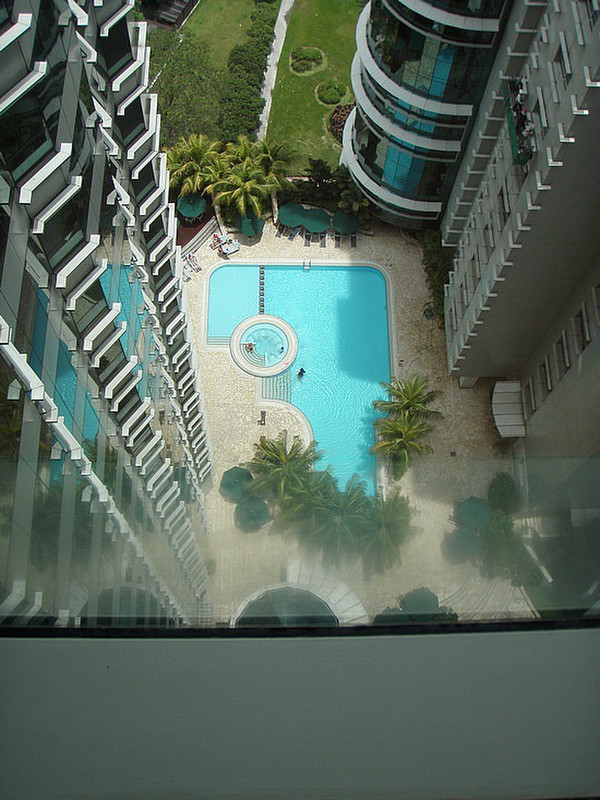 The pool on level 10