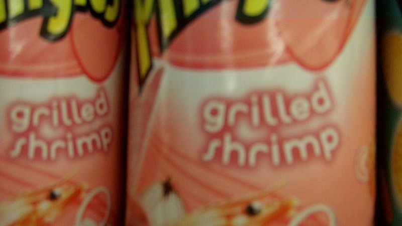 Grilled Shrimp Pringles