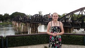 Mel with the bridge