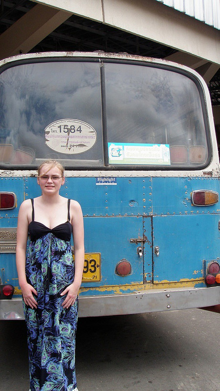 Melissa and the bus