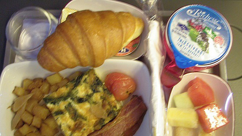 Food on flight home