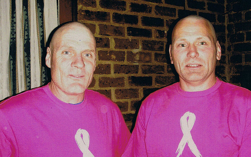 Peter and Rick without hair