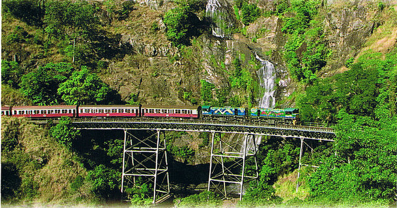 Kuranda Scenic Railway at Stoney Creek Falls