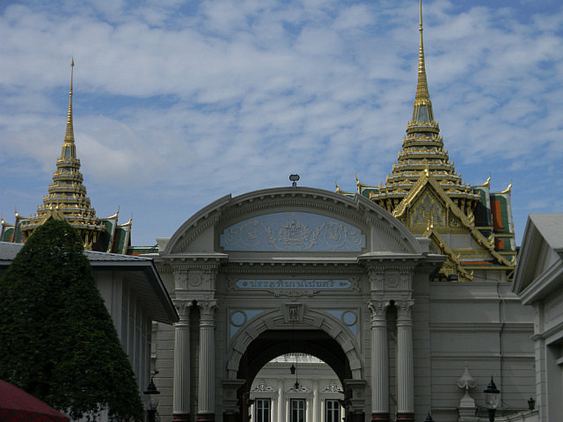 Grand Palace is area of 218,400 sq. metres 