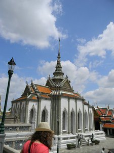 Grand Palace with green and orange roof 