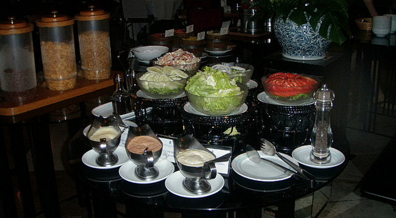 Buffet Breakfast - salad section