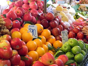 A variety of fruit for sale
