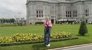 In front of the Throne Hall