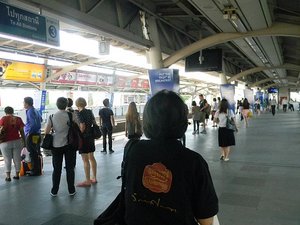 BTS skytrain station  