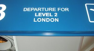 Departure for Level 2 - London