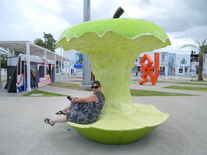 What would inspire you to create an apple seat??