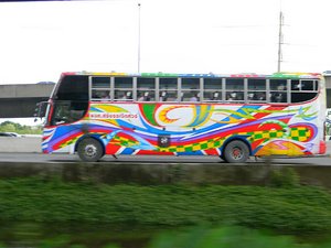 We love the Thai coloured buses