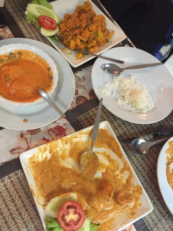 Our Indian Dinner 