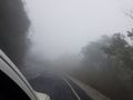 Driving through the clouds