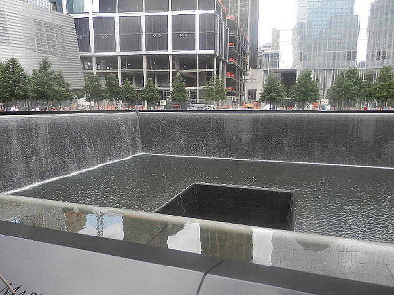 South pool at 9/11 Memorial