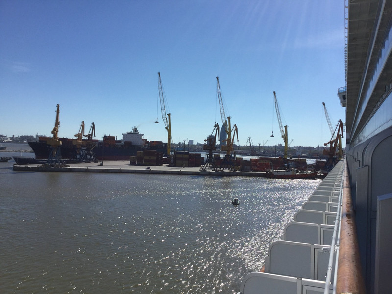 Port in Montevideo 