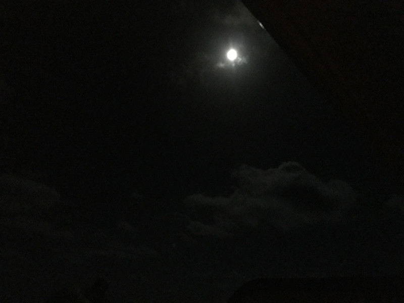 Full moon from balcony 