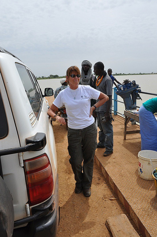 Taking The Ferry Away From Djenne