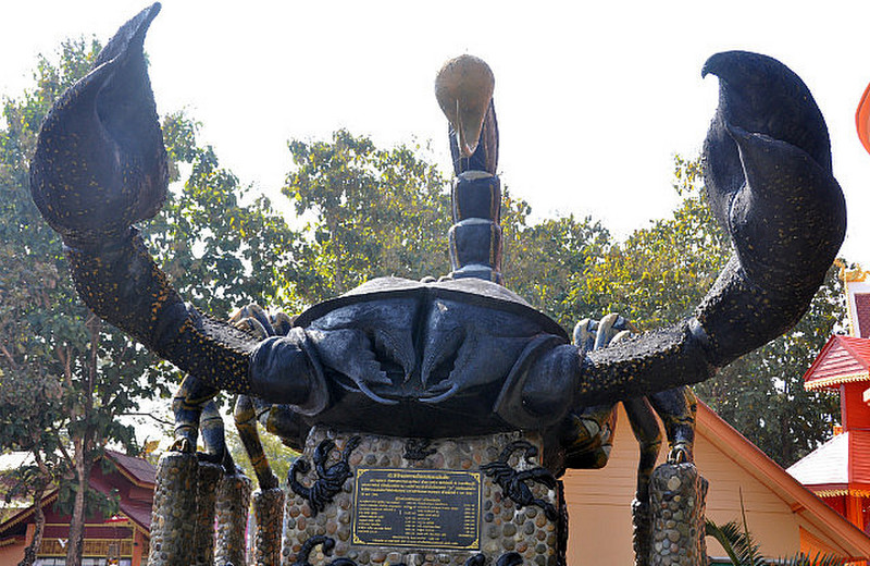Scorpion Temple At Mae Sai