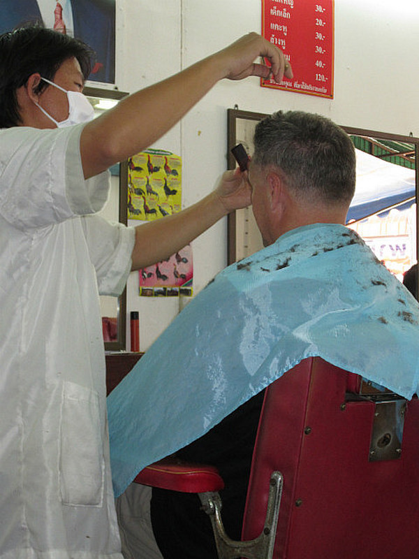 Haircut- Chiang Khong Style