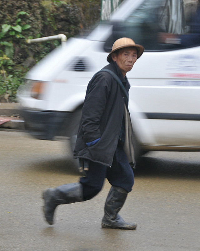 Man In A Hurry