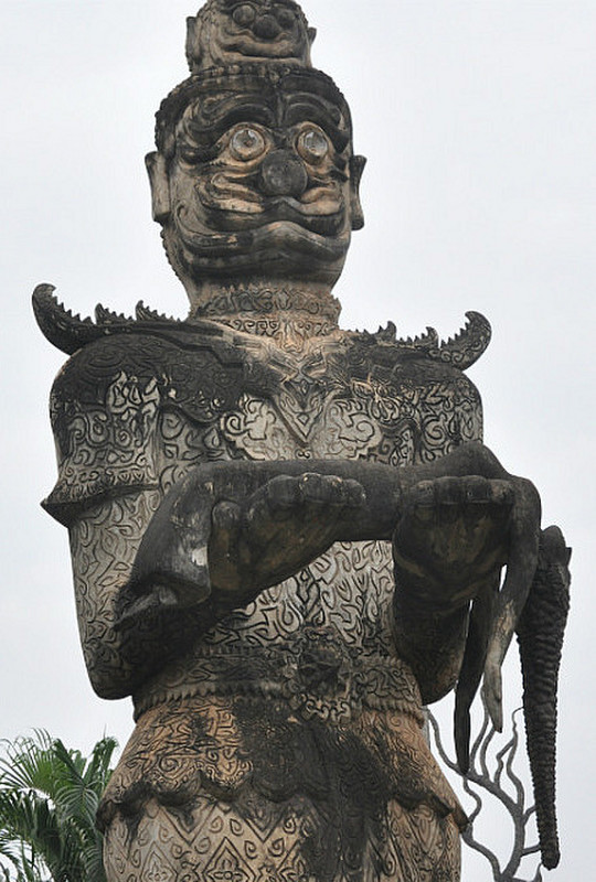 Giant Statue At Budda Park