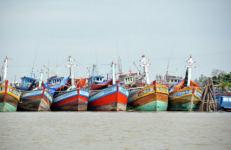 Mekong Boat Parking Lot