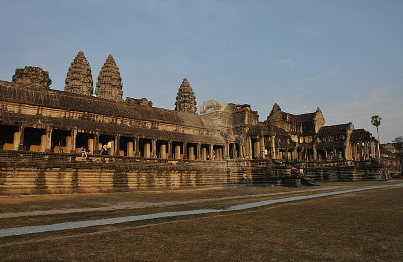 Backyard Of Angkor Wat