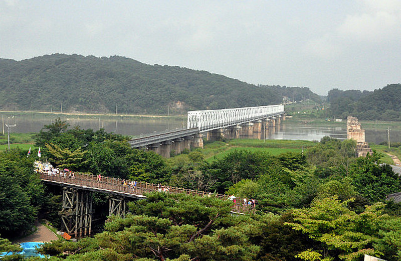 Closed Bridge To North Korea
