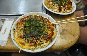 Japanese Pizza aka Okonomiyaki