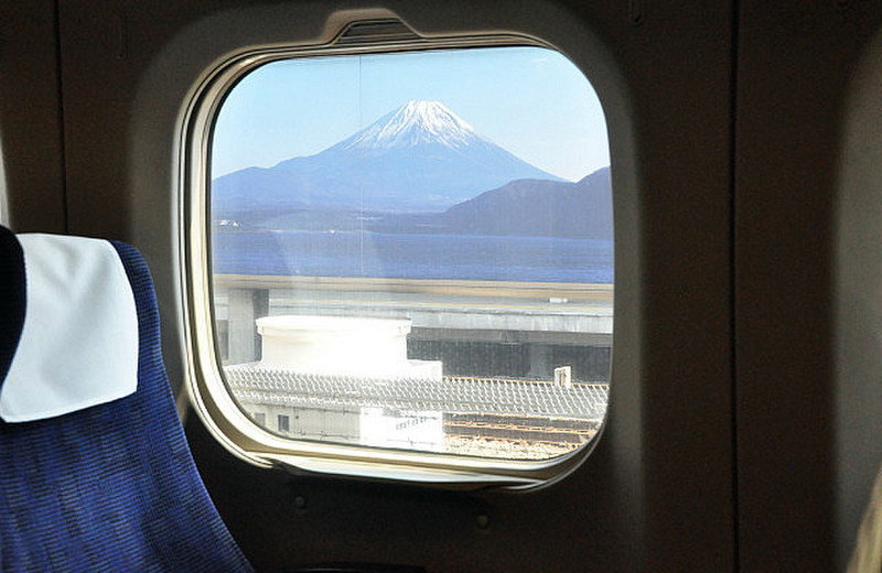 Thought We Saw Fuji From The Train