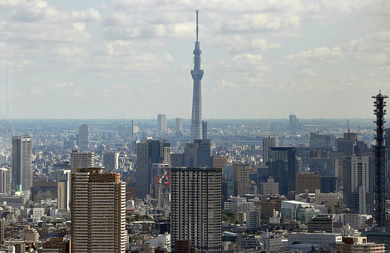 Skytree Towers Above Tokyo