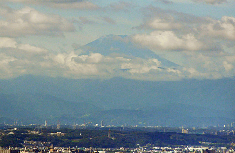 Mt Fuji From A Distance