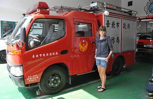 DH Relives Her Firefighter Days