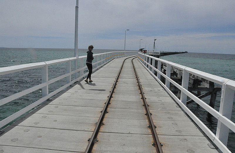 Long Walk On Longest Pier In Oz
