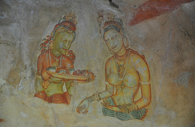 Sigiriya Wall Paintings