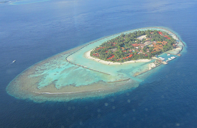 Typical Maldives Island