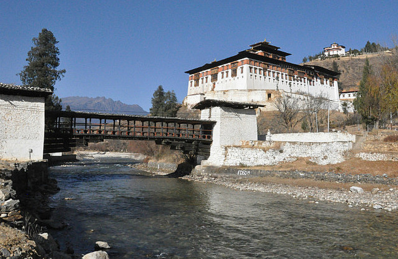 Crossing To The Dzong