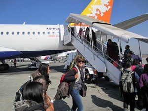 Leaving Bhutan