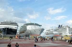 Cruise Ship Parking Lot