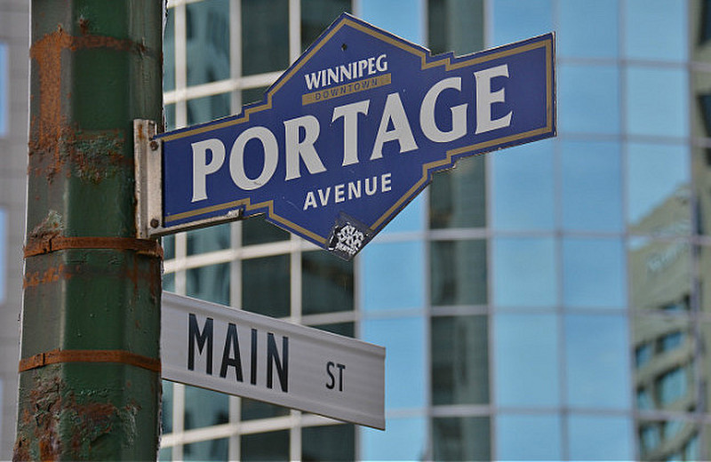 Famous Portage &amp; Main Corner