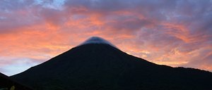 Night Falls On The Volcano