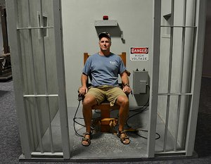 DH Strangely Happy To See Me In Electric Chair
