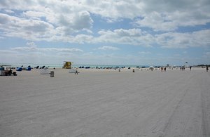 South Beach Emptied After Police Influence