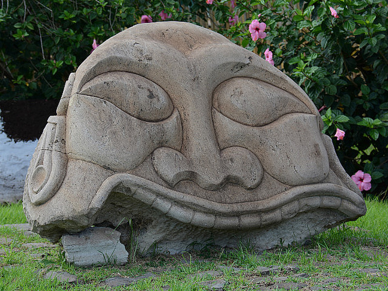 Modern Stone Head