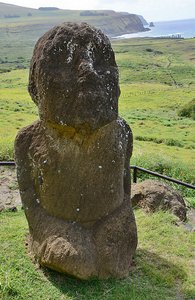 Only Kneeling Moai